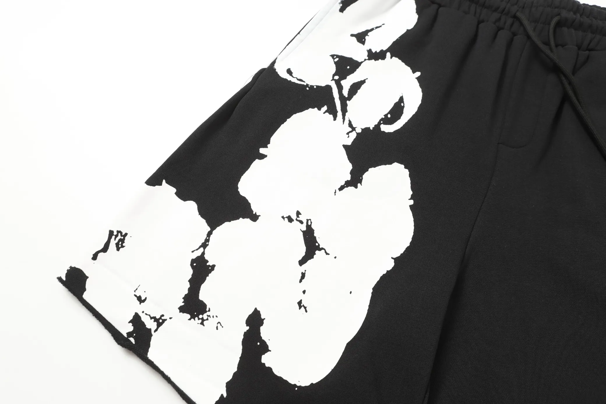 8622#DENIM TEARS Kapok European and American fashion brand high-quality shorts set Color Black Gray Purple Size S-XL